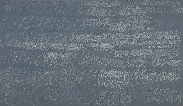 Cy Twombly, Untitled, 1967, The Menil Collection, Houston, Texas. Artwork: © Cy Twombly Foundation 